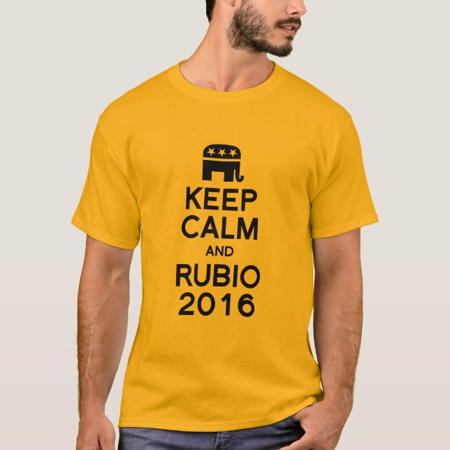 CAMISETA GUARDE LA CALMA Y A RUBIO 2016 - .PNG (Anverso)