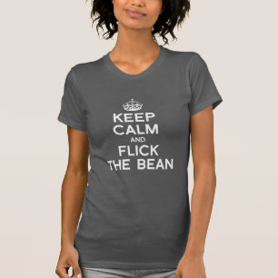 CAMISETA GUARDE LA CALMA Y CHASQUEE LA HABA - BLANCO - .PNG