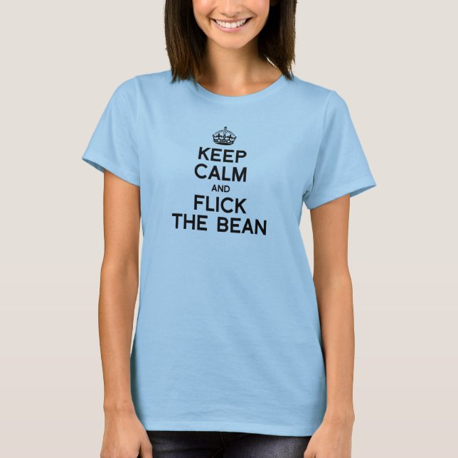 CAMISETA GUARDE LA CALMA Y CHASQUEE LA HABA - .PNG (Anverso)