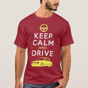 Camiseta Guarde la calma y conduzca -2107 - /version4