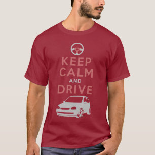 Camiseta Guarde la calma y conduzca - Corsa- /version5