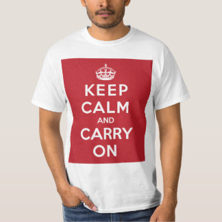 Camiseta Guarde la calma y continúe