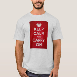 Camiseta Guarde la calma y continúe