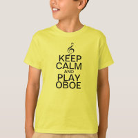 Guarde la calma y el juego Oboe