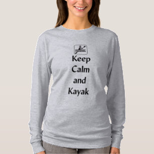 Camiseta Guarde la calma y el kajak