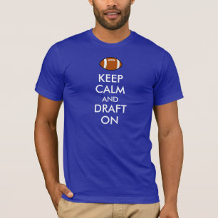 Camiseta Guarde la calma y el proyecto encendido