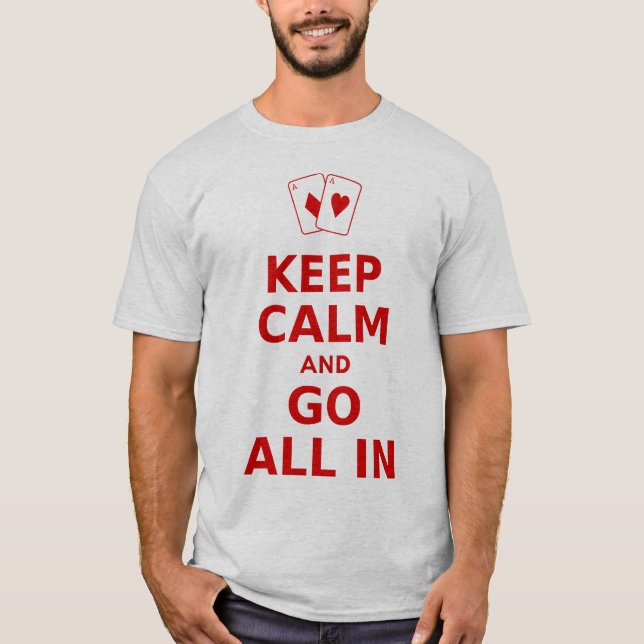 Camiseta Guarde la calma y entre todos (Anverso)