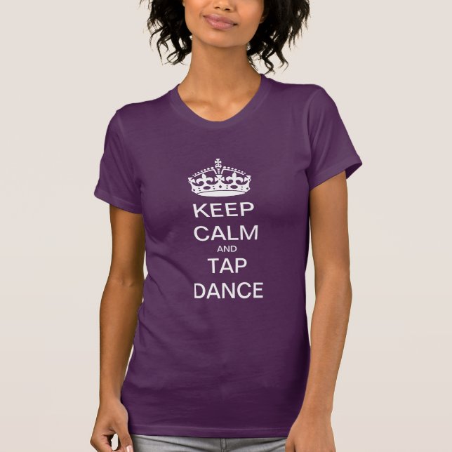 CAMISETA GUARDE LA CALMA Y LA DANZA DE GOLPECITO (Anverso)