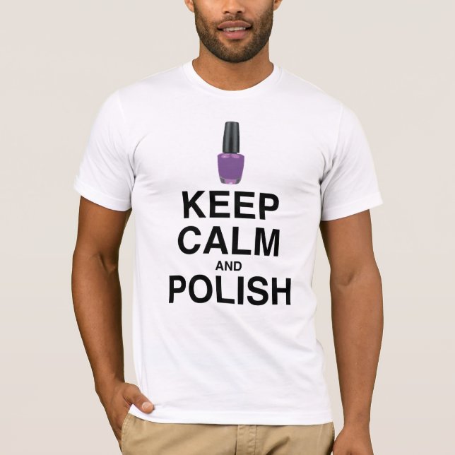 CAMISETA ¡GUARDE LA CALMA Y PÚLALA! (Anverso)