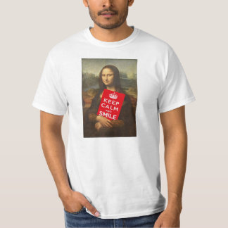 Camiseta Guarde la calma y sonría