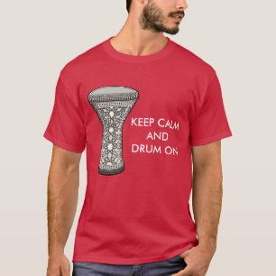 Camiseta Guarde la calma y teclee encendido