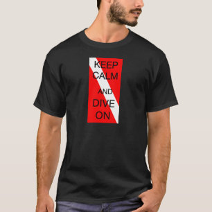 CAMISETA GUARDE LA CALMA Y ZAMBÚLLASE ENCENDIDO