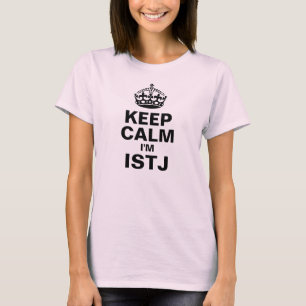 Camiseta Guarde la calma, yo son ISTJ