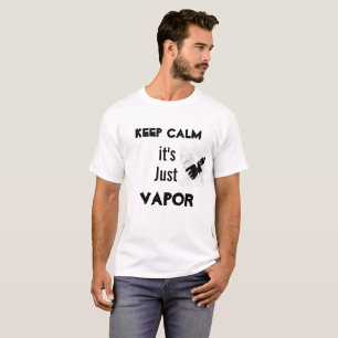 Camiseta Guarde la calma, yo son Vaping