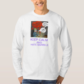 Camiseta Guarde la manga larga tranquila de PewDiePie