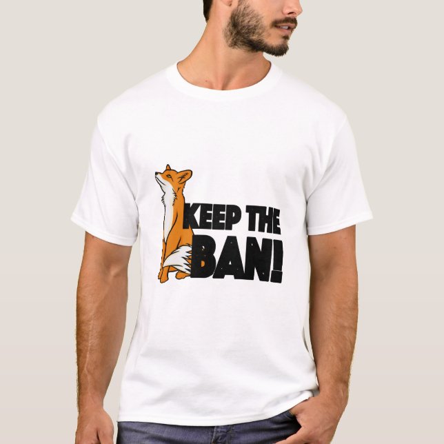 Camiseta ¡Guarde la prohibición! Ilustracion anti de la (Anverso)