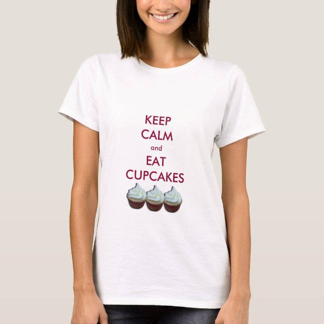 Camiseta Guarde las magdalenas tranquilas (Anverso)