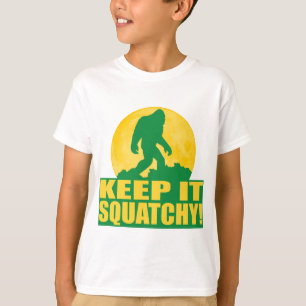 Camiseta ¡GUÁRDELO SQUATCHY! CORTEZA especial EN la edici