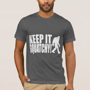 CAMISETA ¡GUÁRDELO SQUATCHY! ENCONTRANDO BIGFOOT - BOBO