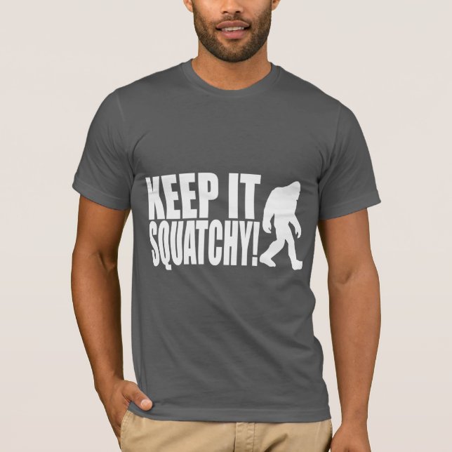 CAMISETA ¡GUÁRDELO SQUATCHY! ENCONTRANDO BIGFOOT - BOBO (Anverso)