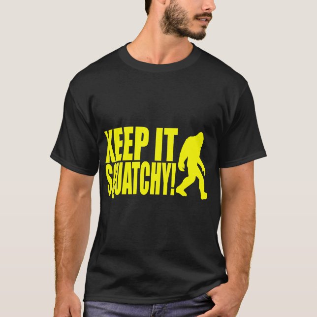 CAMISETA ¡GUÁRDELO SQUATCHY! ENCONTRANDO BIGFOOT - BOBO (Anverso)