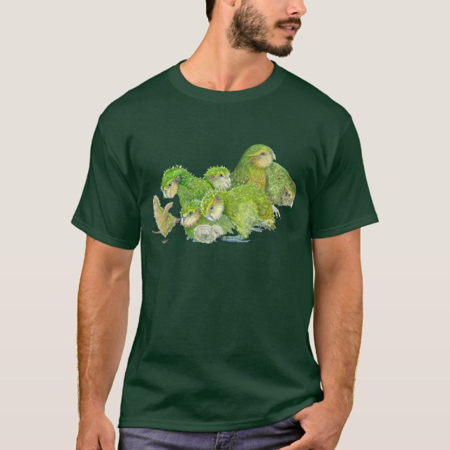 Camiseta Guardería del Kakapo (Anverso)