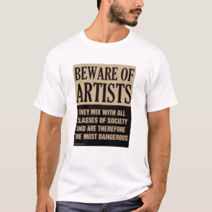 Camiseta Guárdese de artistas
