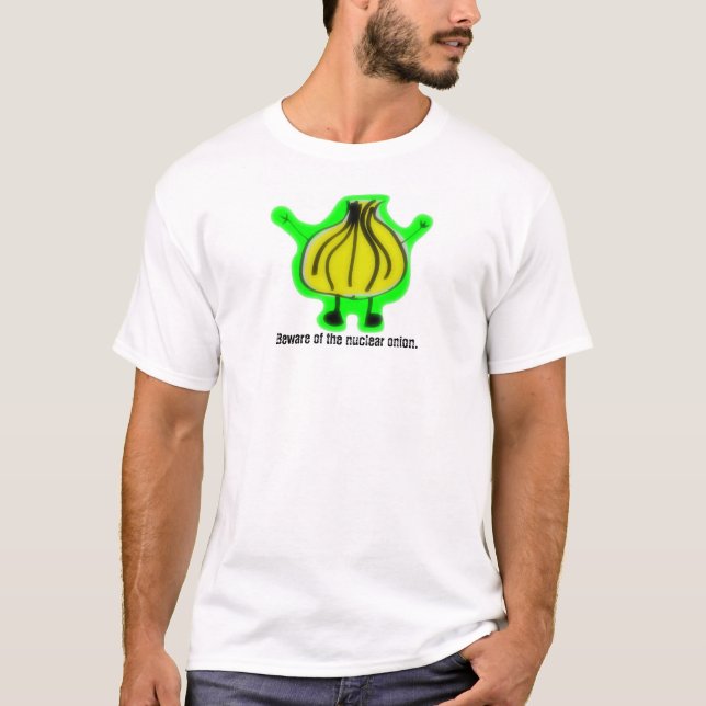 Camiseta Guárdese de la cebolla nuclear (Anverso)