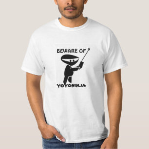 Camiseta guárdese de ninja del yoyo