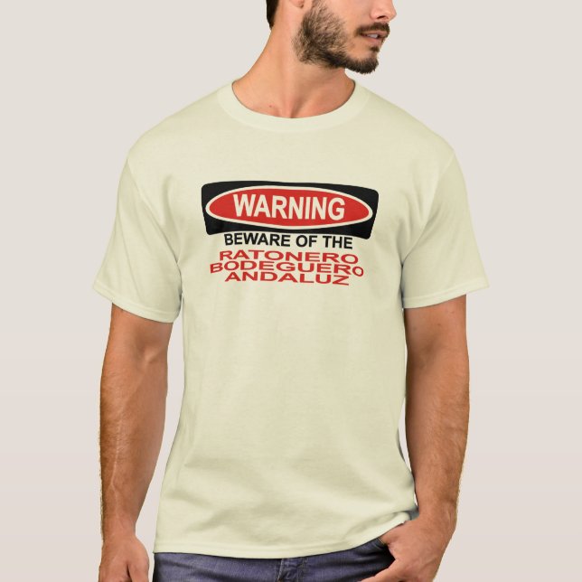 Camiseta Guárdese de Ratonero Bodeguero Andaluz (Anverso)