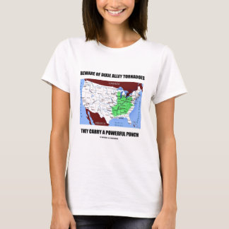 Camiseta Guárdese de sacador potente de los tornados del