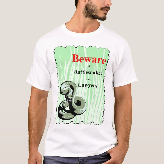 Camiseta Guárdese de serpientes de cascabel (Anverso)
