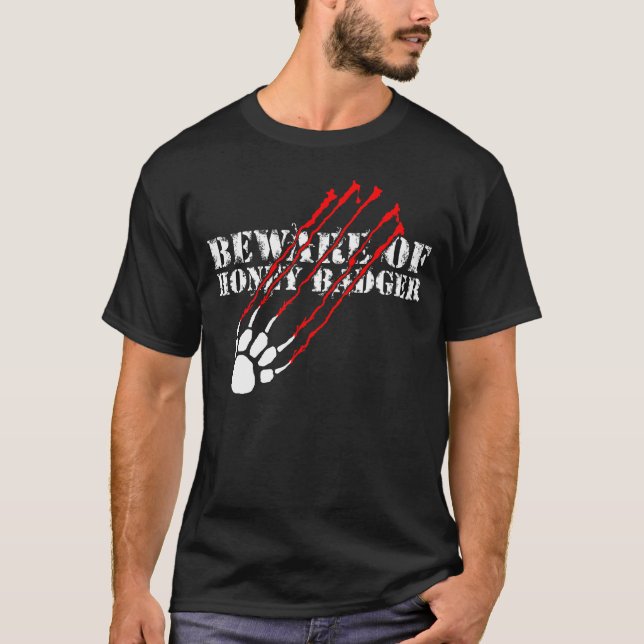 Camiseta Guárdese de tejón de miel (Anverso)
