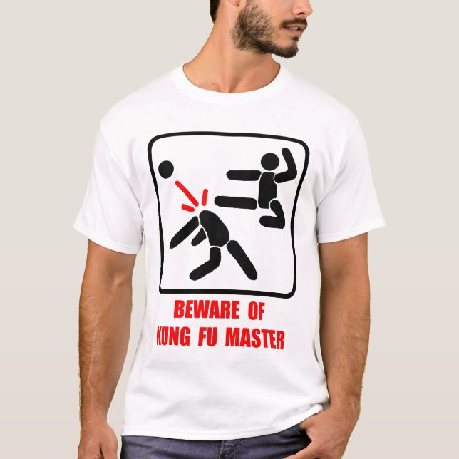 Camiseta Guárdese del amo de Kung Fu (Anverso)