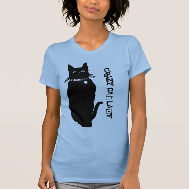Camiseta Guárdese del gato negro (Anverso)