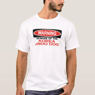 Camiseta Guárdese del perro de Corea Jindo