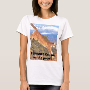 Camiseta ¡GUÁRDESE! ¡Puma en el vagabundeo!