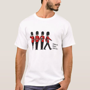 Camiseta – Guardia británica Honor Deber Siempre