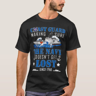 Camiseta Guardia Costera Asegurándose De Que La Marina No S
