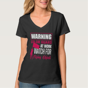 Camiseta Guardia de color de advertencia en el trabajo Gua