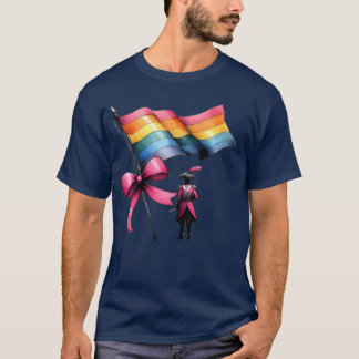 Camiseta Guardia de Color de Lazo Coquette Banda de Marcha