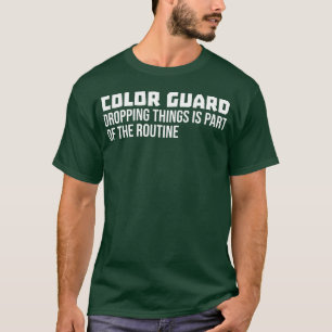 Camiseta Guardia de Color Marcha Banda Baton Sable Divertid