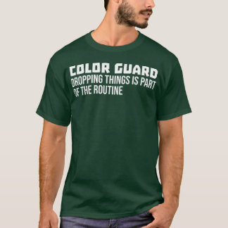 Camiseta Guardia de Color Marcha Banda Baton Sable Divertid