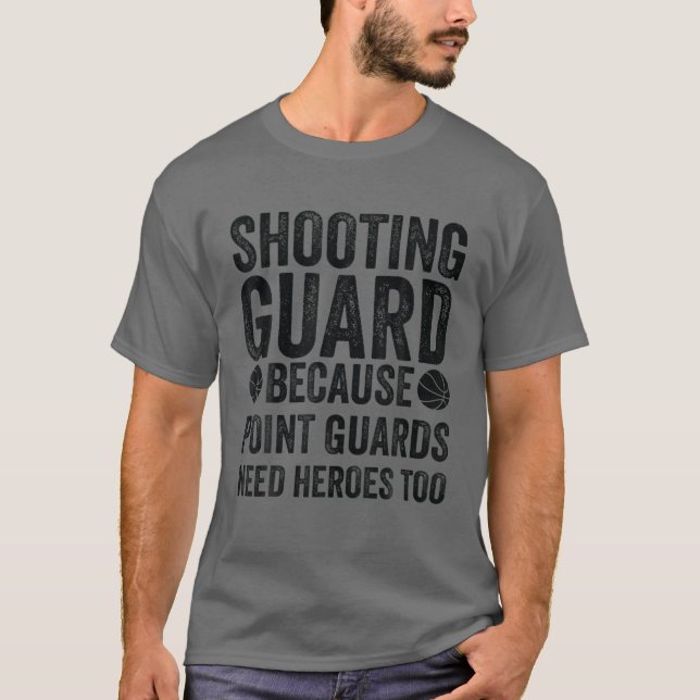 Camiseta Guardia de disparos porque la Guardia de puntos ne (Anverso)