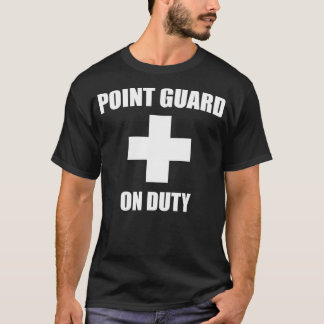 Camiseta Guardia de puntos en el baloncesto de deberes