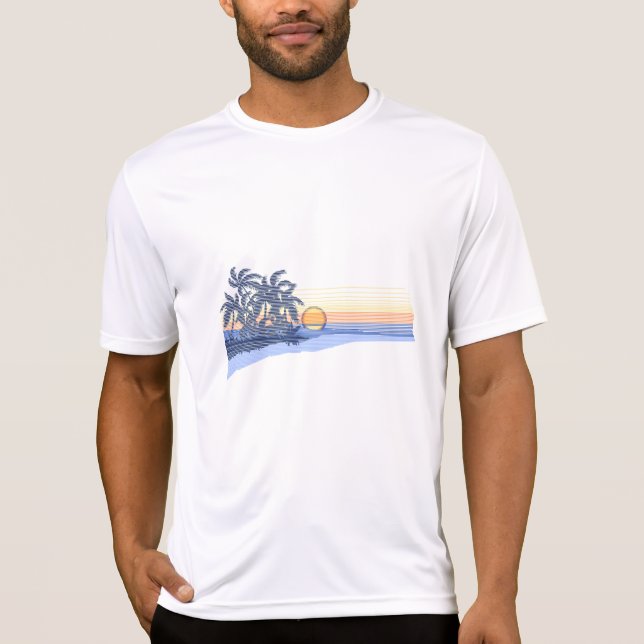 Camiseta Guardia impetuoso de la persona que practica surf (Anverso)