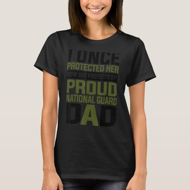 Camiseta Guardia Nacional Ahora Me Protege Orgullosa Nacion (Anverso)