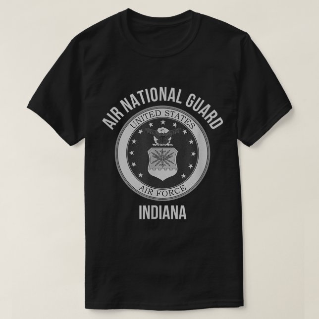Camiseta Guardia Nacional del Aire de Indiana (Diseño del anverso)