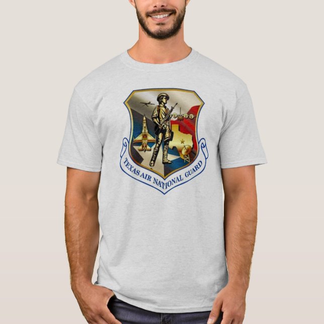 Camiseta Guardia Nacional del aire de Tejas (Anverso)