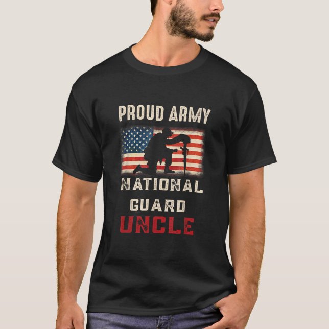 Camiseta Guardia Nacional Militar EEUU Orgulloso Ejército G (Anverso)